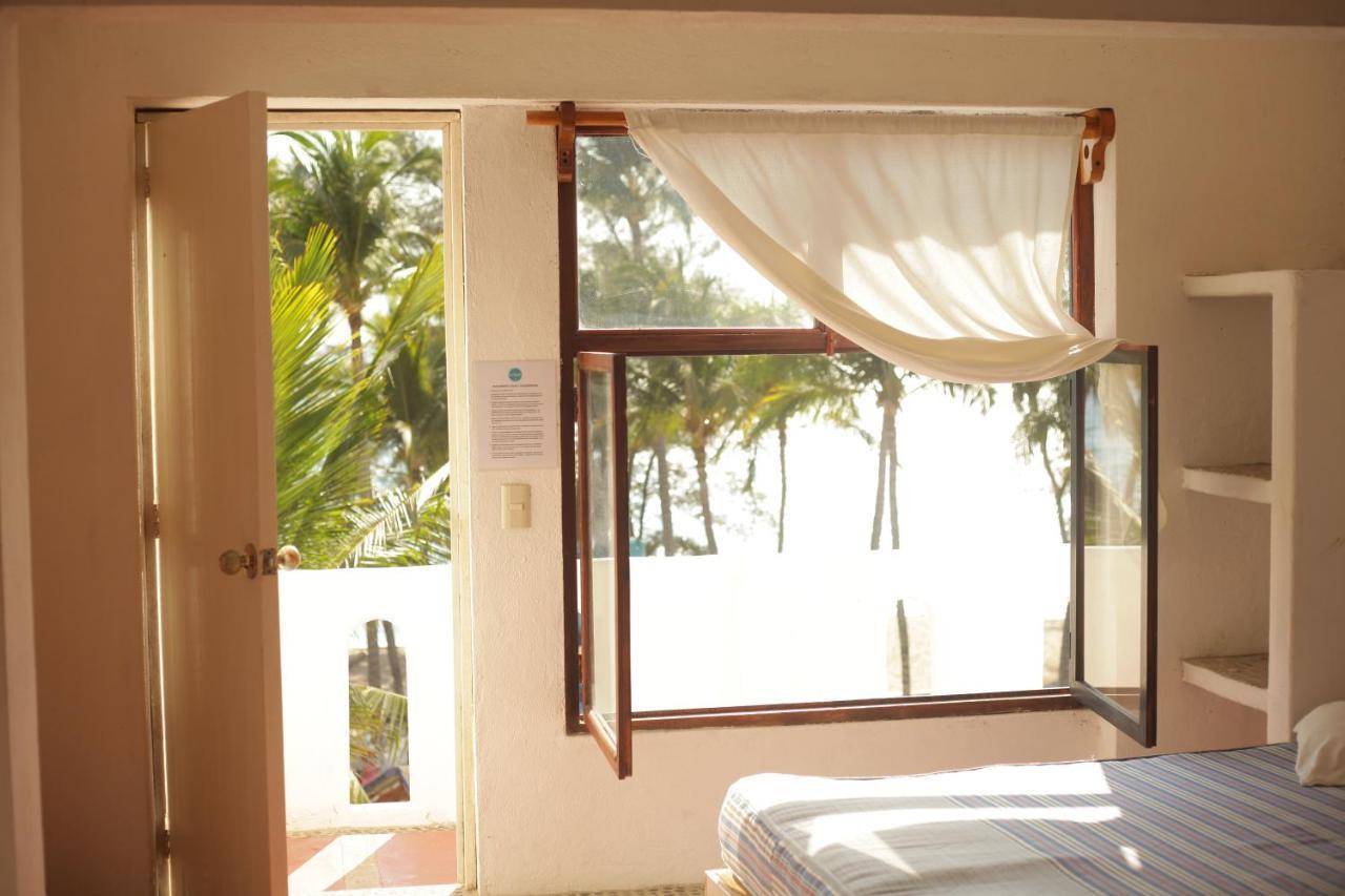 La Coral Beach House Albergue Puerto Escondido  Exterior foto