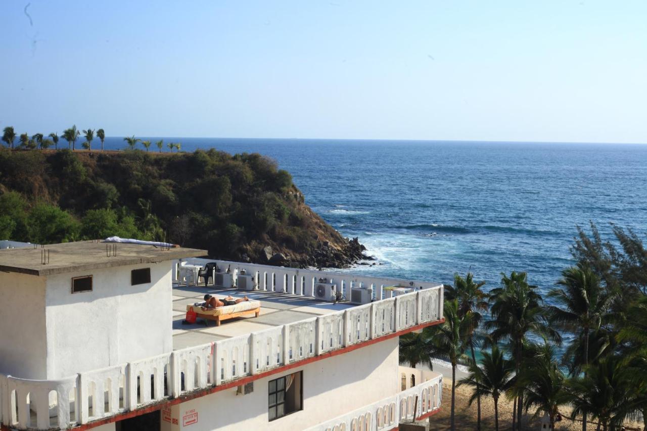 La Coral Beach House Albergue Puerto Escondido  Exterior foto